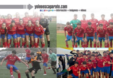 Balance desigual para la cantera del CD Calahorra: goleada del femenino, empate agónico del Nacional y tercera victoria consecutiva del Primera Juvenil