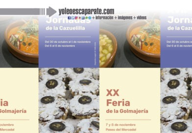 Los días 7 y 8 de noviembre el paseo del Mercadal acogerá la Feria de la Golmajería con 16 estands