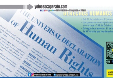 Amnistía Internacional convoca el II Certamen poético por los derechos humanos