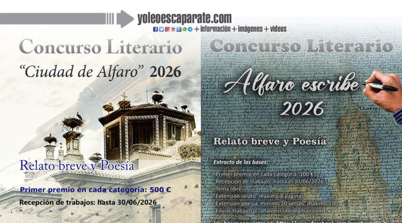 La Asociación de Escritores de la Ribera del Ebro convoca dos certámenes literarios de relato breve y poesía