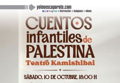 Acampada por Palestina Calahorra invita a los niños y niñas de Calahorra al teatro kamishibai