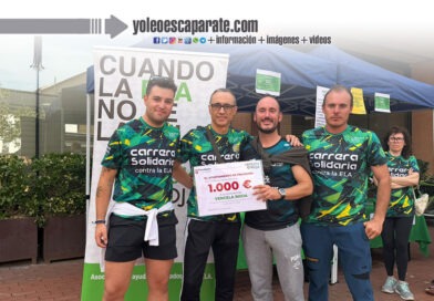 Pradejón se vuelca con la lucha contra la ELA en un paseo solidario