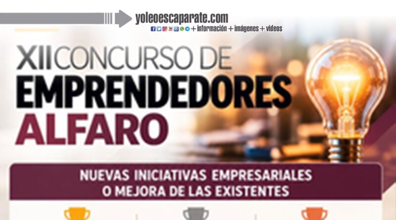 Alfaro convoca la XII edición del Concurso de Emprendedores e Innovación Empresarial con premios de hasta 1.800 euros