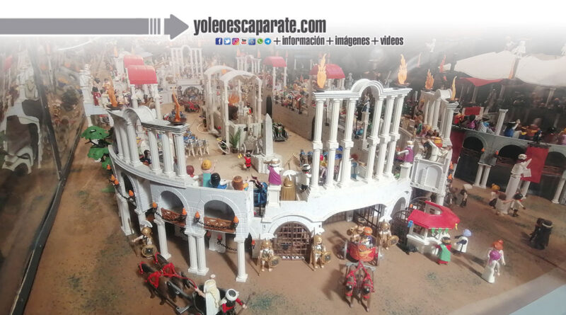 La Calagurris romana cobra vida en miniatura con una exposición de Playmobil