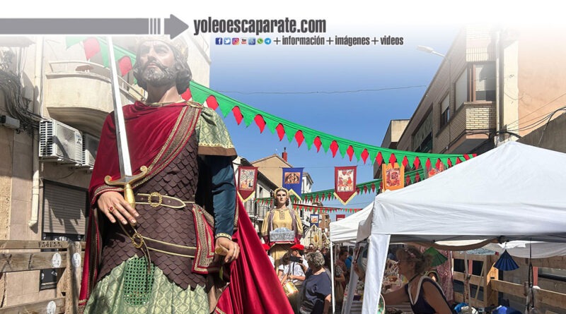 La fantasía medieval toma las calles de San Adrián en las fiestas en honor a la Virgen de la Palma