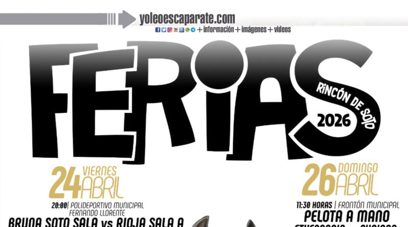 Este fin de semana llegan las Ferias de Rincón de Soto