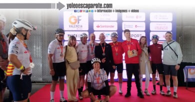 El “Asfixiaos Team” de Alfaro brilla en el Gran Fondo de Valencia con podios destacados