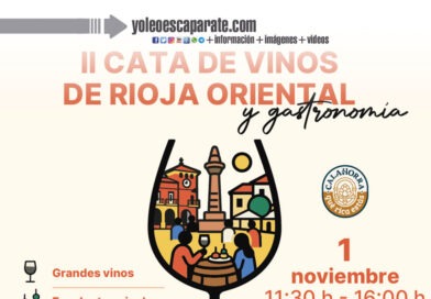 Calahorra vuelve a brindar este domingo con la II Cata de Vinos de Rioja Oriental y Gastronomía