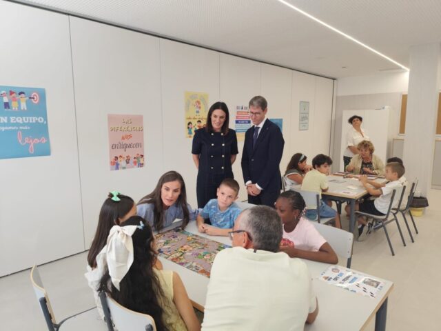 S.M. la Reina doña Letizia en Rincón de Soto