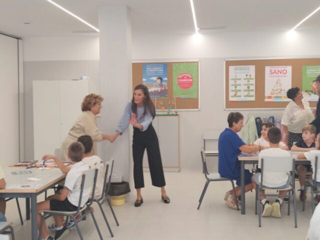 S.M. la Reina doña Letizia en Rincón de Soto