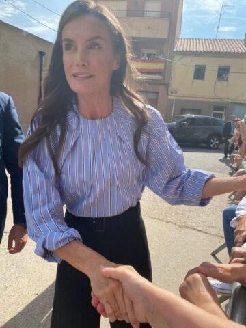 S.M. la Reina doña Letizia en Rincón de Soto