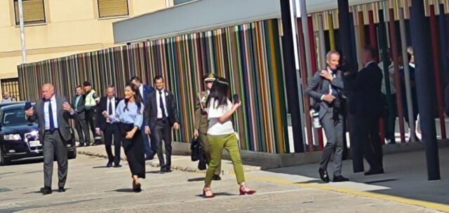 S.M. la Reina doña Letizia en Rincón de Soto