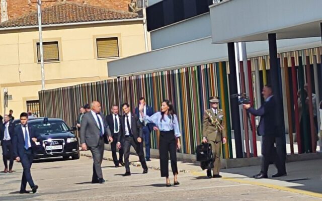 S.M. la Reina doña Letizia en Rincón de Soto