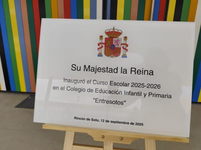 S.M. la Reina doña Letizia en Rincón de Soto