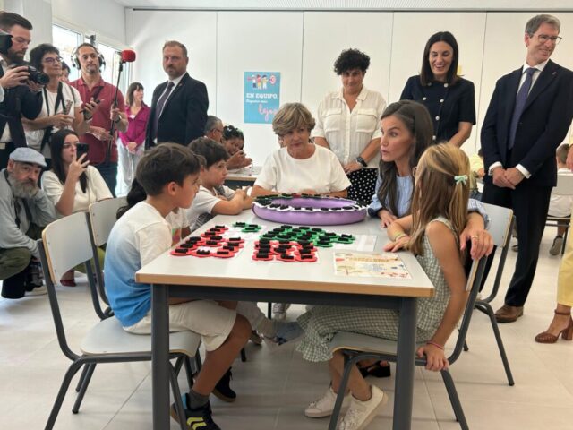 S.M. la Reina doña Letizia en Rincón de Soto