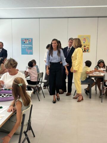 S.M. la Reina doña Letizia en Rincón de Soto