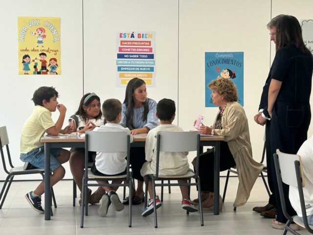 S.M. la Reina doña Letizia en Rincón de Soto