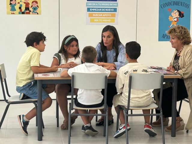 S.M. la Reina doña Letizia en Rincón de Soto