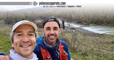 Carlos Romero de Azagra y Bruno Arjona de San Adrián completan corriendo la Javierada desde Calahorra