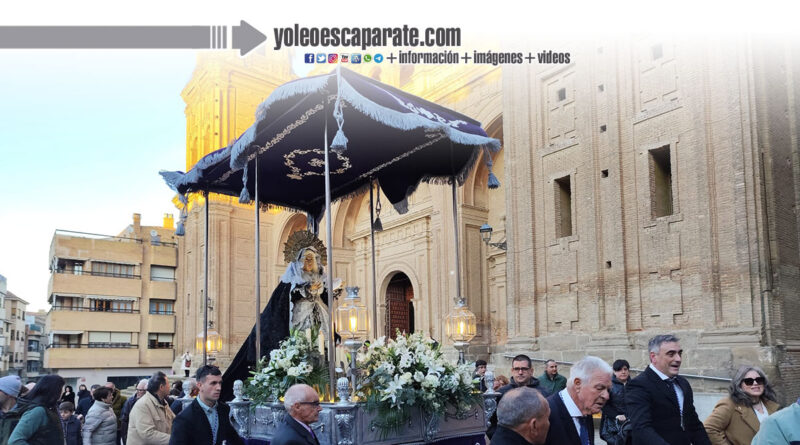 Procesión de la Virgen de la Soledad en Alfaro