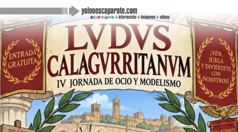 Ludus Calagurritanum regresa este sábado con una jornada de juegos para toda la familia