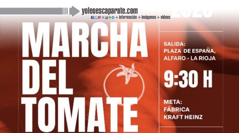 Alfaro se prepara para una nueva edición de la Marcha del Tomate con 9 kilómetros solidarios