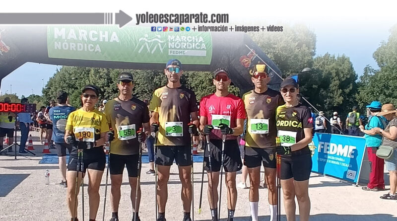 El azagrés Pedro Romero se proclama campeón de España de Marcha Nórdica en Valdebebas