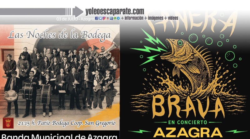 Moddermass Azagra arranca este fin de semana con dos conciertos
