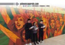 El IES Gonzalo de Berceo inaugura un mural colaborativo contra el acoso escolar