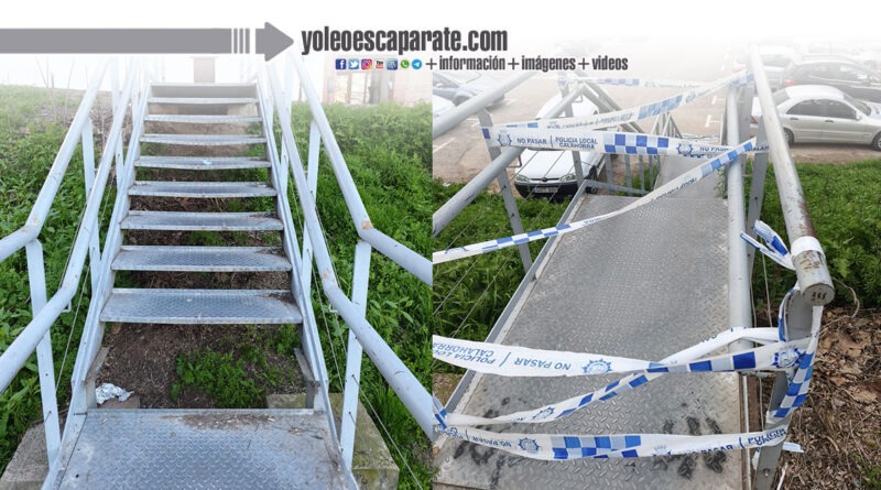 Vecinos denuncian el deterioro del acceso al aparcamiento de la calle Doctor Chavarría