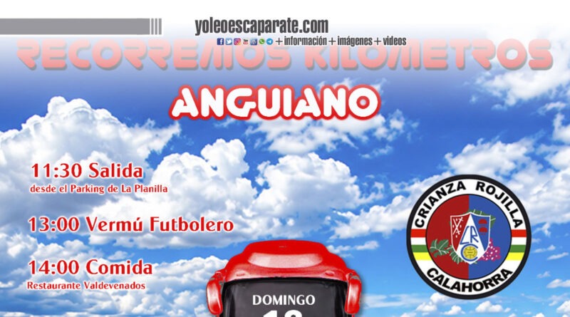 Crianza Rojilla estrena los desplazamientos de la temporada con una jornada futbolera en Anguiano