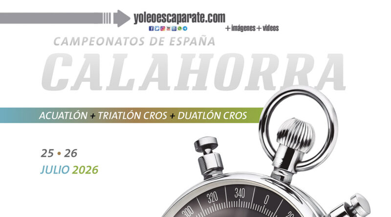 Cortes de caminos con motivo del Campeonatos de España de Acuatlón, Duatlón y Triatlón Cros
