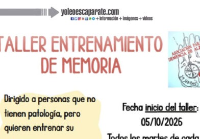 Alfaro acogerá un nuevo taller de entrenamiento de la memoria