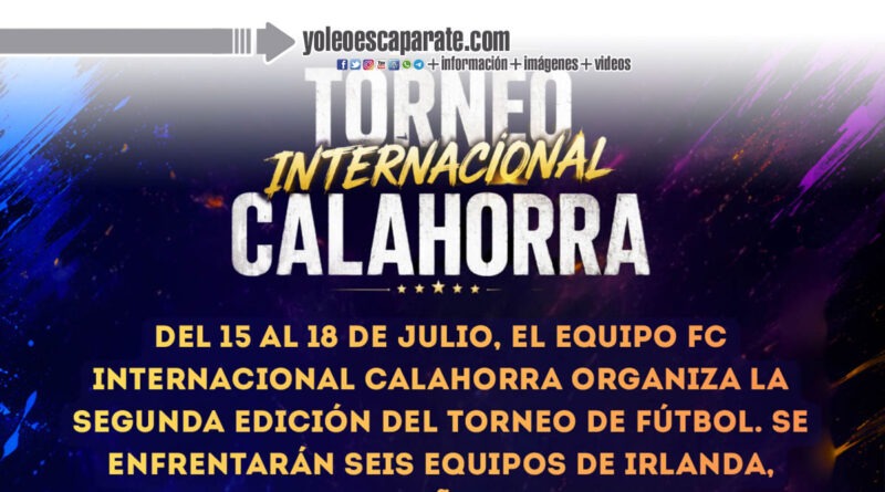 Del 15 al 18 se celebrará la 2ª edición del Torneo de fútbol Internacional Calahorra con la participación de 6 equipos