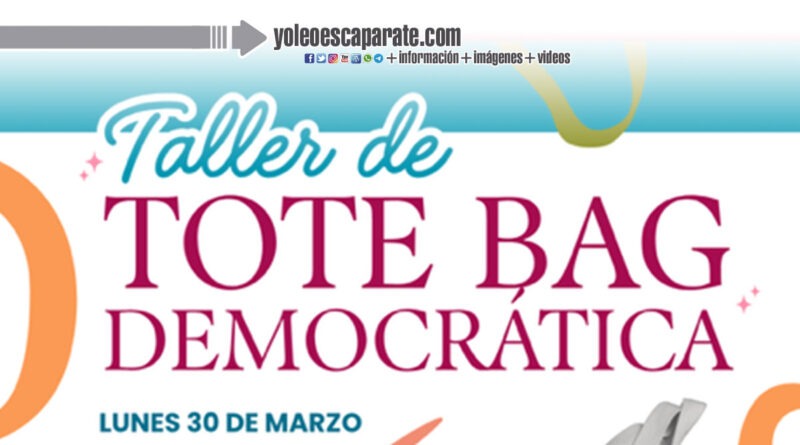 El CJCC colabora con un taller gratuito de Tote Bag del Consejo de la Juventud de España en Calahorra