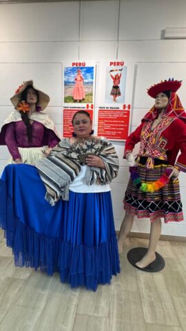 Exposición trajes de la IV Jornadas Interculturales de Calahorra