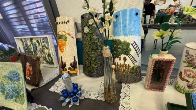 Exposición de trabajos en el CPA