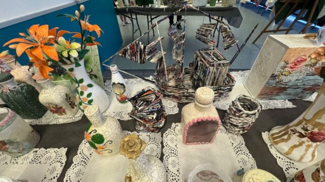 Exposición de trabajos en el CPA
