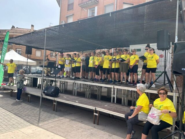Marcha contra el cancer San Adrián