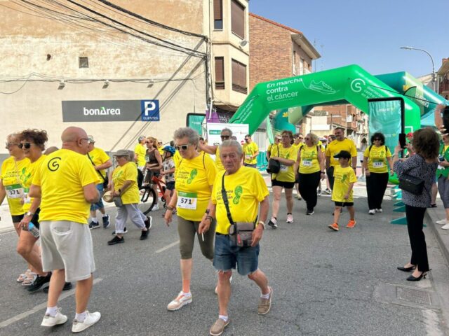Marcha contra el cancer San Adrián