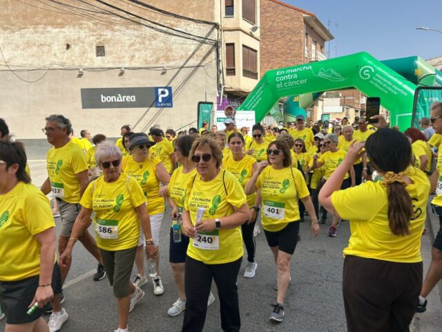 Marcha contra el cancer San Adrián