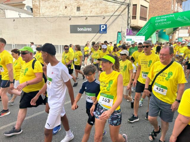 Marcha contra el cancer San Adrián