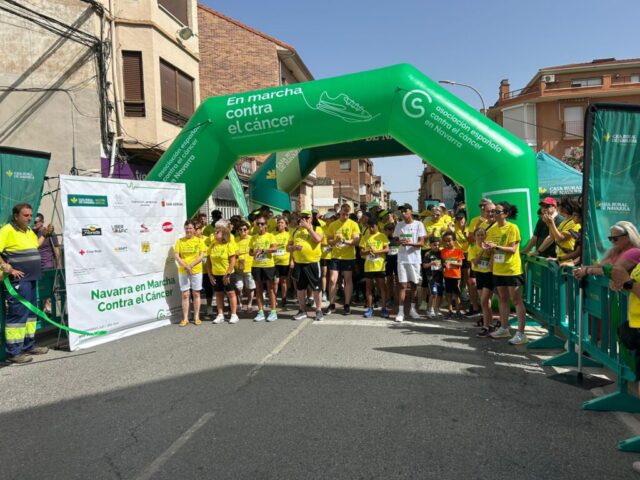 Marcha contra el cancer San Adrián