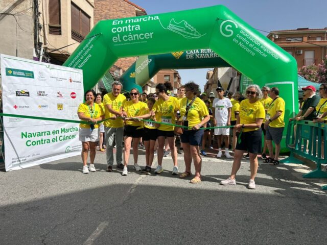 Marcha contra el cancer San Adrián