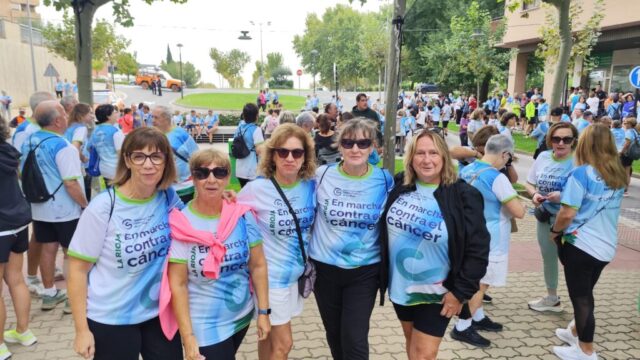 Marcha cancer Calahorra