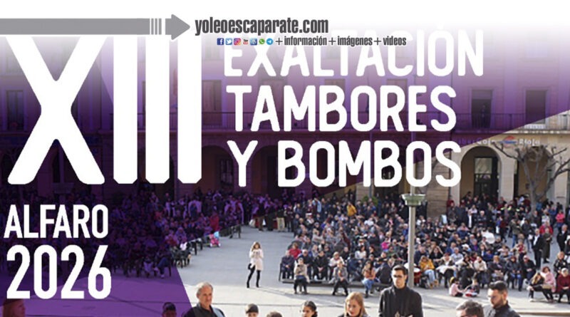 XIII Exaltación de Tambores y Bombos en Alfaro