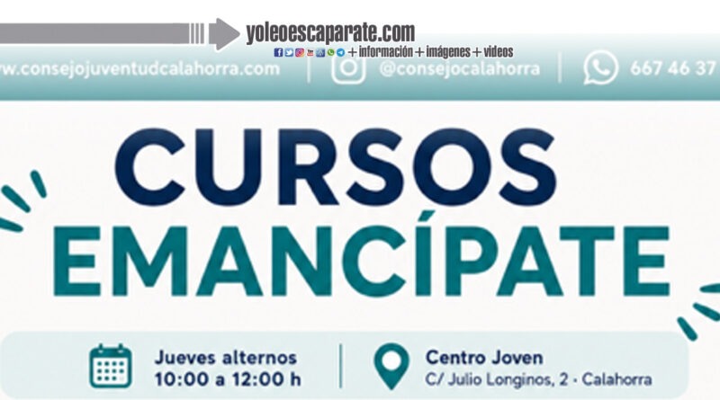 El Consejo de la Juventud Comarcal de Calahorra impulsa “EMANCÍPATE”