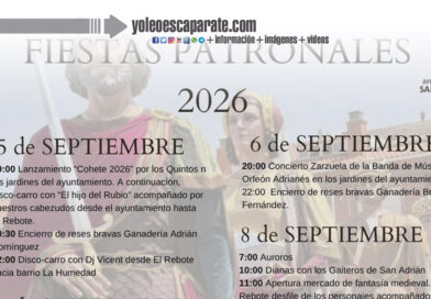 San Adrián ya tiene todo listo para celebrar sus Fiestas “pequeñas” 2026