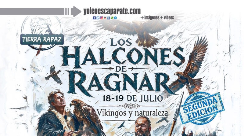 Vikingos y naturaleza se dan cita con ‘Los Halcones de Ragnar’ en el parque Tierra Rapaz