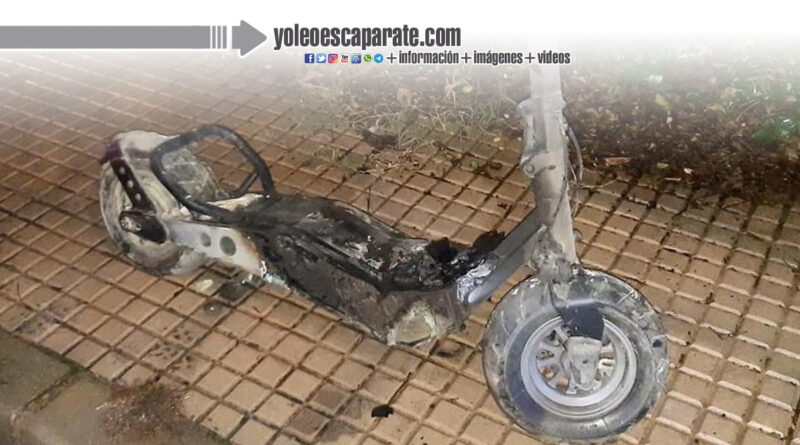 La explosión de la batería de un patinete eléctrico provoca un incendio en Calahorra